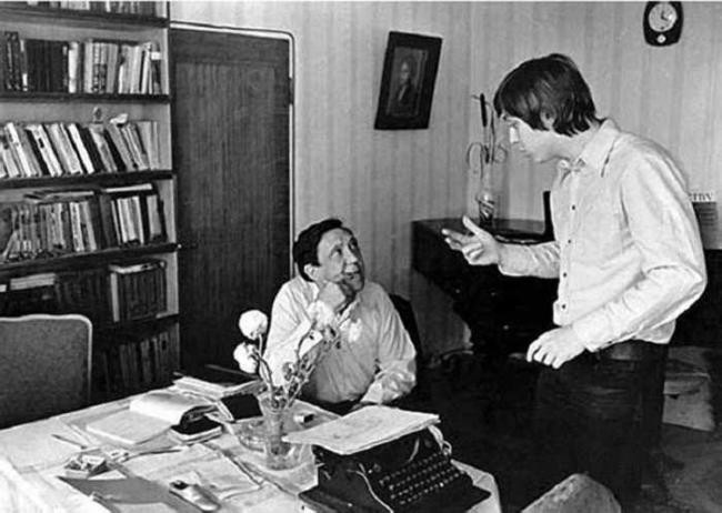 7. Юрий Никулин с сыном