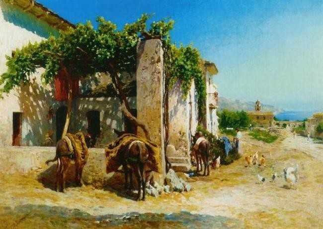 12. Итальянская деревушка