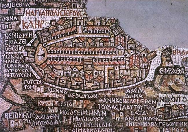 Карта Мадабы