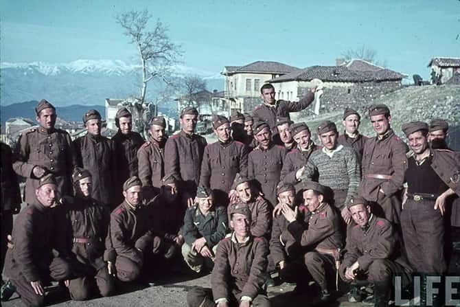 Болгарские солдаты, март 1941: