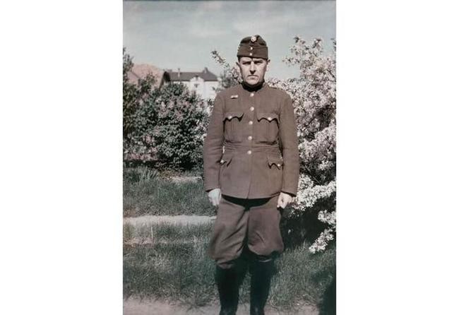 Венгерский солдат в Будапеште, 1939 г.:
