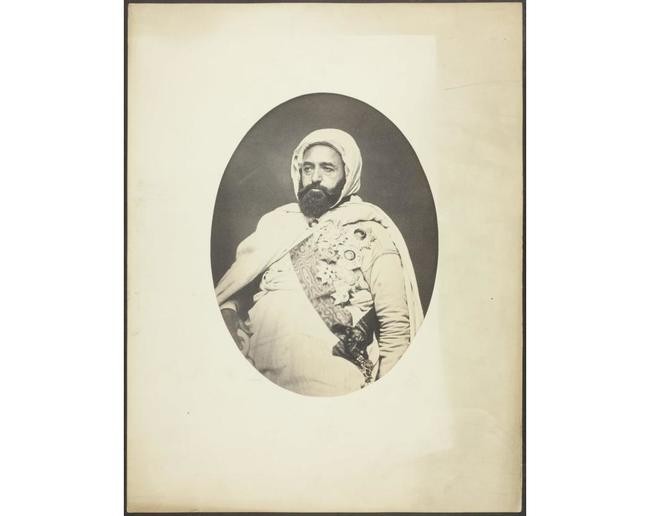 Эмир Абделькадер, портрет, Париж (1865)