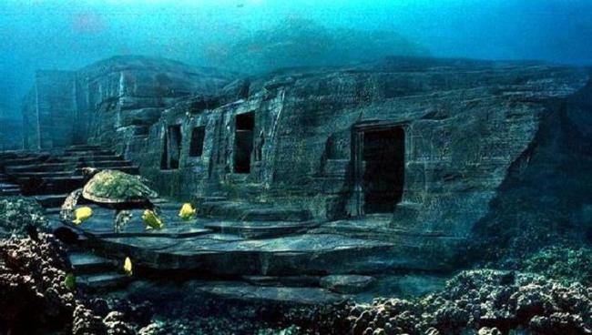 Подводный город Йонагуни, Япония