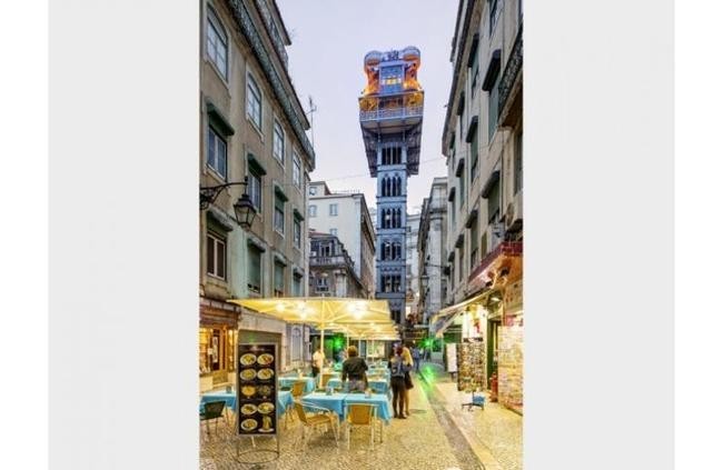 Elevador de Santa Justa. Португалия, Лиссабон