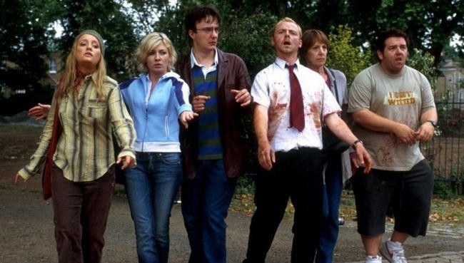 Зомби по имени Шон / Shaun of the Dead (Эдгар Райт, 2004)