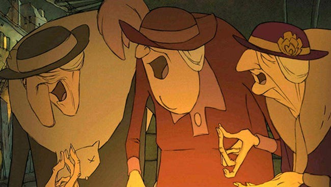 Трио из Бельвилля / Les triplettes de Belleville