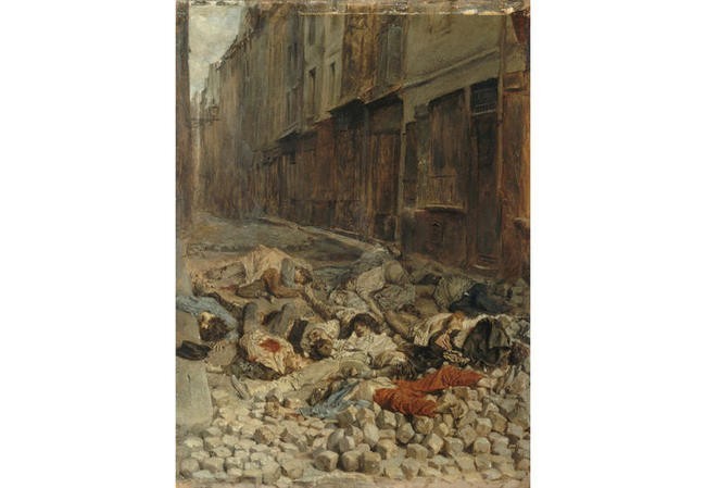 8. Воспоминание о гражданской войне (1848). Жан-Луи-Эрнест Мейссонье