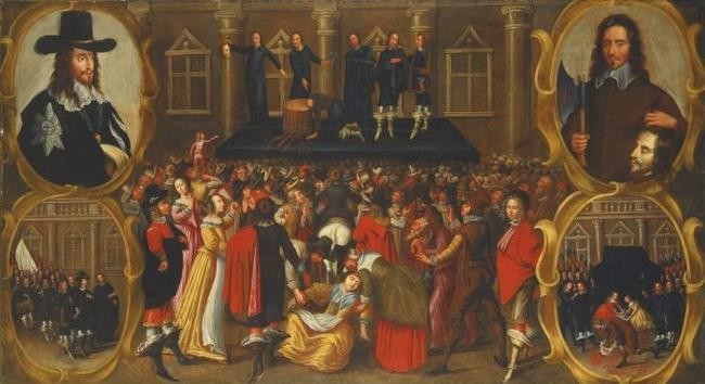 3. Казнь Карла I (1649). Джон Висоп