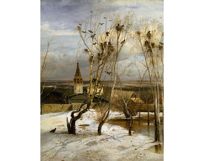 Алексей Саврасов: 1871 vs. 1881