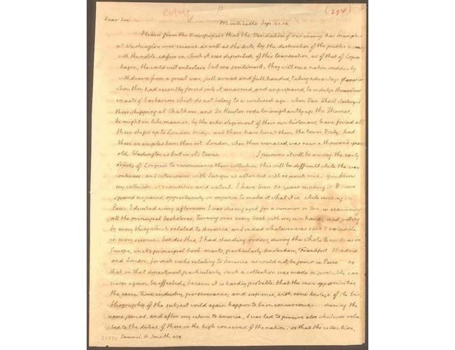 Третий президент США Томас Джефферсон — 6487 книг