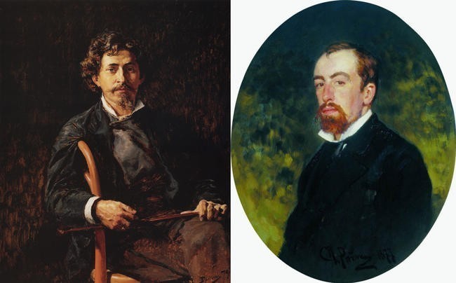 В конце 1870-х приятели напишут портреты друг друга: Поленов – Репина, Репин – Поленова.