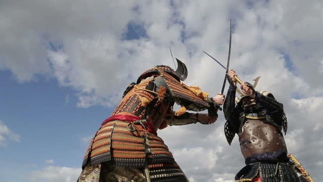1. Самураев было очень мало