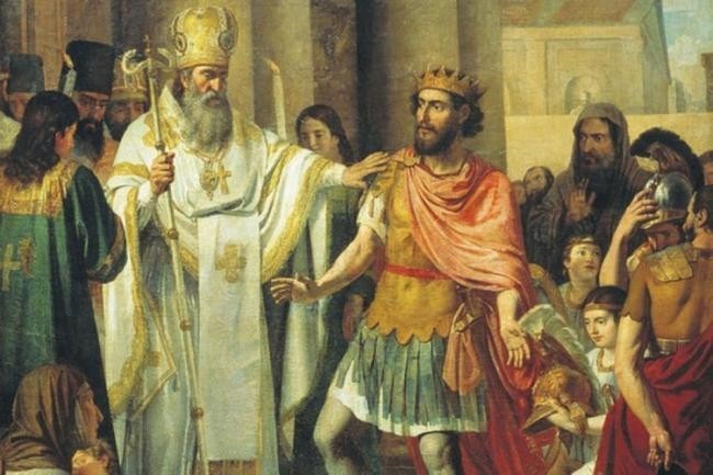 Сватовство князя Владимира и условие принцессы Анны