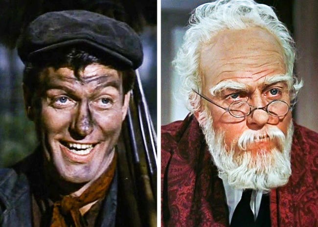 Дик Ван Дайк - Берт и Доус-старший («Мэри Поппинс», 1964 год)