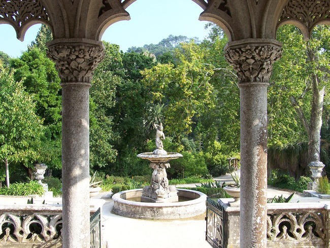 Сады дворца Монсеррат, Синтра, Португалия