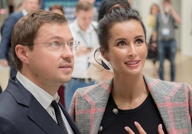 Тина Канделаки и Василий Бровко