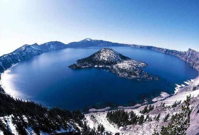 Кратерное озеро, Орегон, США