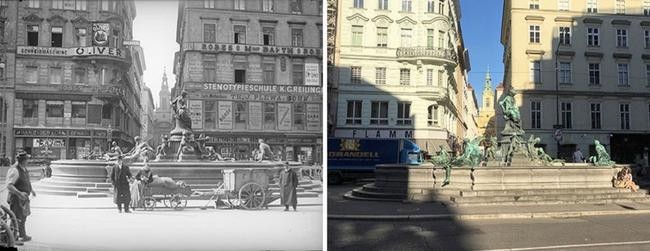 Нойер-Маркт с 1910-го по 2018-й