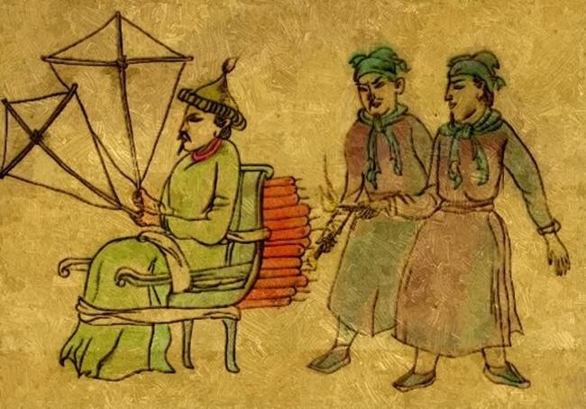 3. «Ракета» в космос Ван Ху