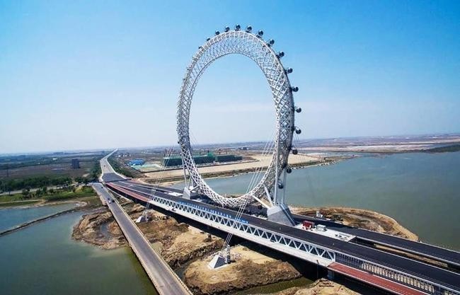 Колесо обозрения Tianjin Eye, Китай