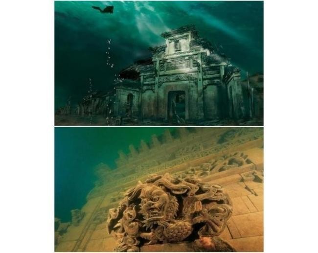 1. Подводный Город Шичен (провинция Чжэцзян, Китай)