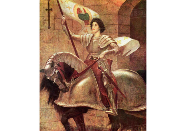 10. Жанна д`Арк (1412-1431)