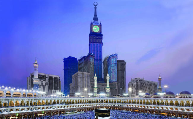 12. Abraj Al Bait Towers, Саудовская Аравия