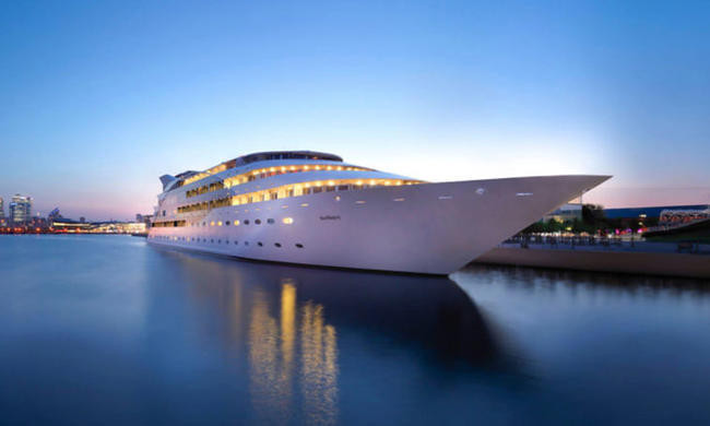 10. Sunborn London Yacht Hotel в Лондоне, Великобритания
