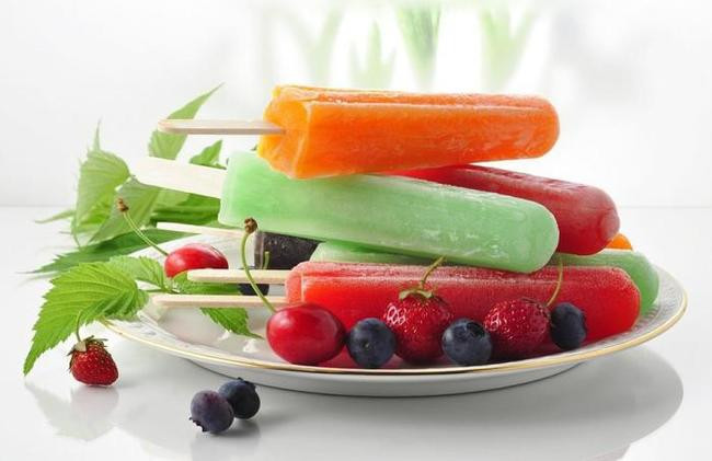 8. Фруктовое мороженное