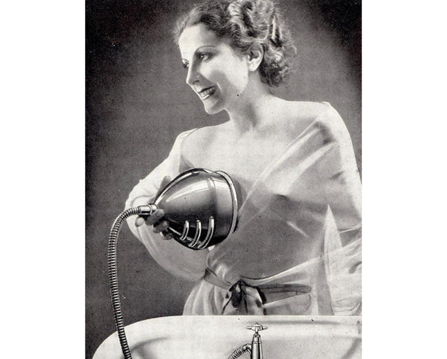 Мойка-массажер для груди, 1930