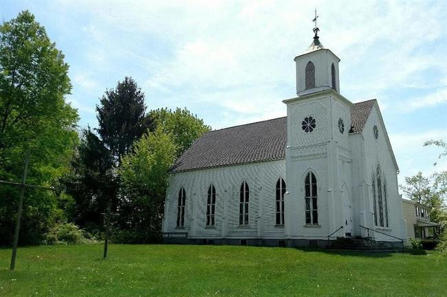 Элегантная сельская церковь, штат Огайо, США, $ 40 000
