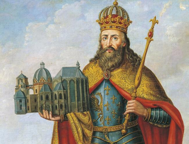 Пипин Короткий воспитал Карла Великого