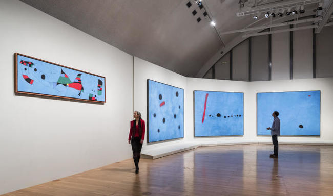 7. Триптих Голубое I, II, III, 1961 год