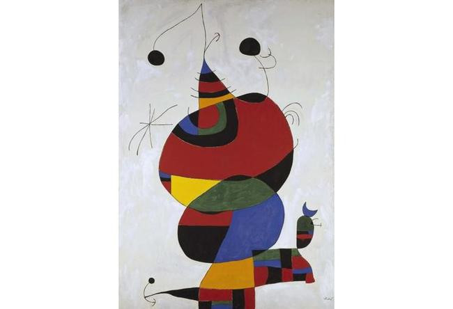 12. Женщина, Птица, Звезда (дань Пабло Пикассо), 1966-73 гг.