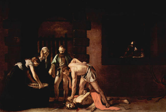 6. Обезглавливание Иоанна Крестителя, 1608 год