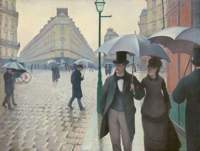 11. Гюстав Кайботт, «Париж. Дождливый день» (1877)