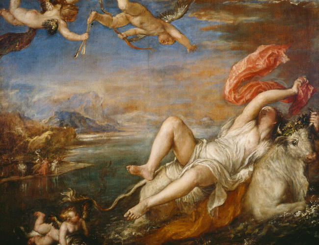 2. Вечеллио Тициан, «Похищение Европы» (1562)