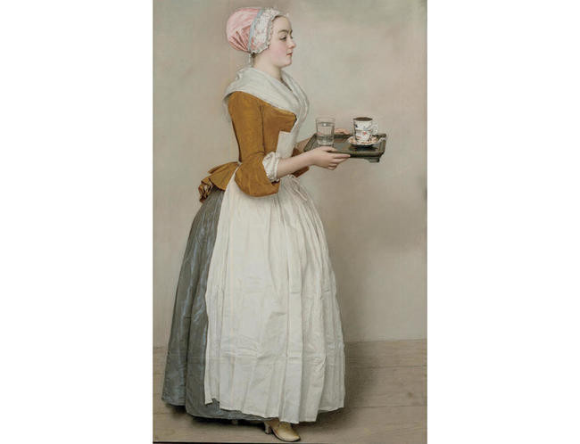4. Жан-Этьен Лиотар, «Прекрасная шоколадница» (1745)