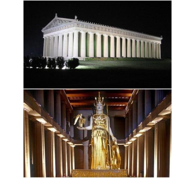 6. Статуя Афины в Парфеноне