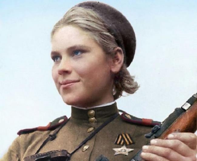 Советский снайпер Роза Шанина