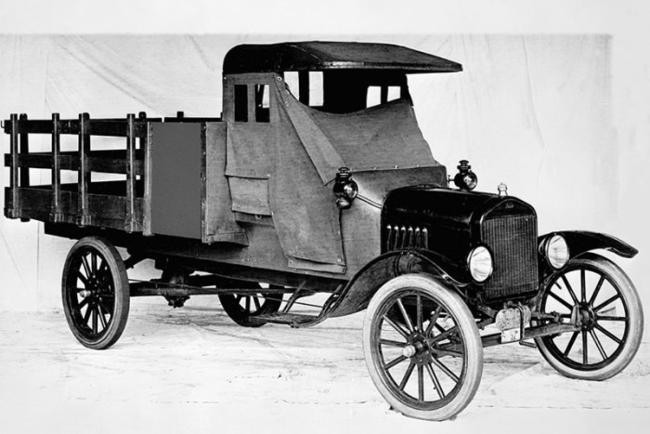 4. Существовала грузовая версия – Ford Model TT