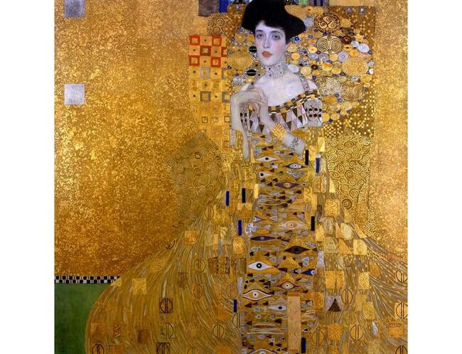 5. Портрет Адели Блох-Бауэр I, Густав Климт, 1907 год