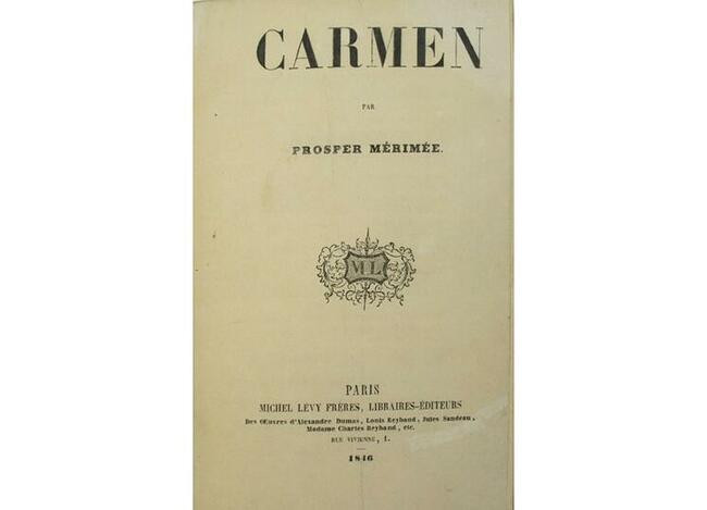 4. Проспер Мериме. «Кармен»