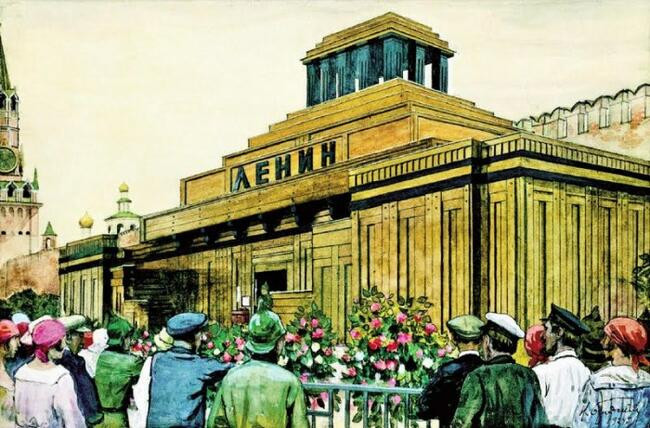 Как строился Мавзолей для Ленина