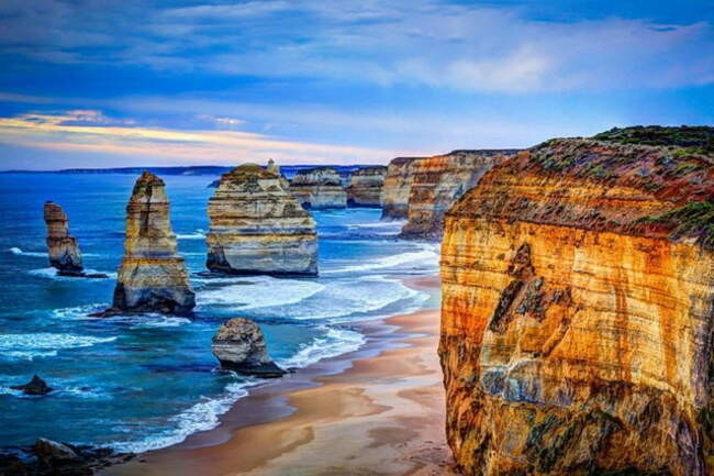 19. Гибсон Степс (Двенадцать Апостолов), Великая Океанская Дорога (Great Ocean Road), Австралия