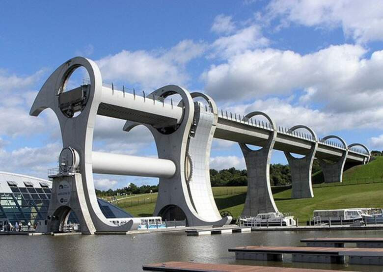 14. Мост Фолкеркское колесо (Falkirk Wheel), Шотландия