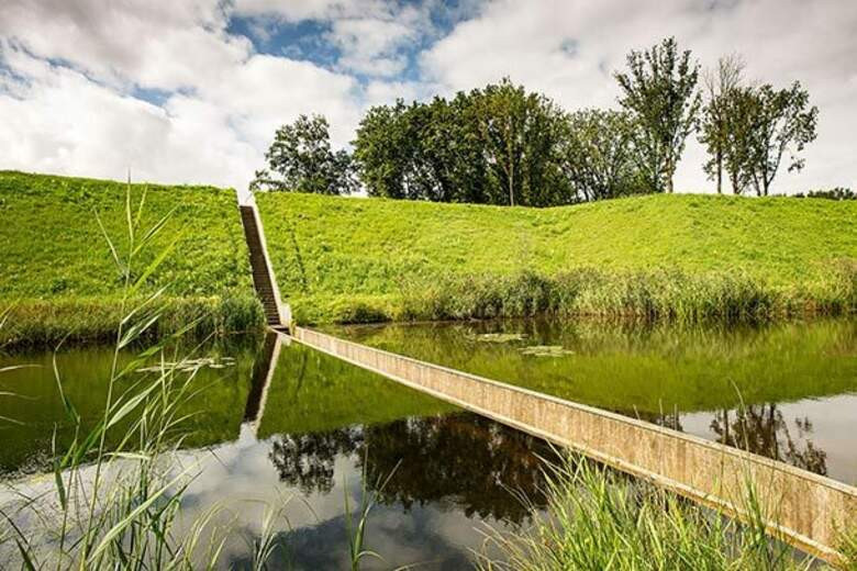 9. Мост Моисея (Moses Bridge), Нидерланды
