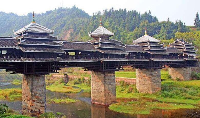 23. Мост Чэнъян (Chengyang), Китай