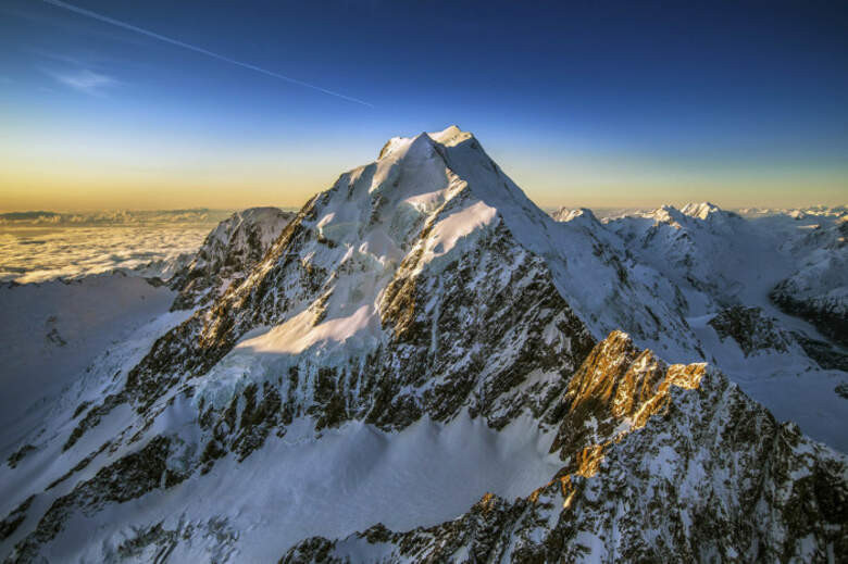 18. Кук (3724 м.), Новая Зеландия