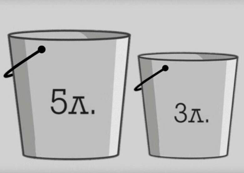4. Задача о двух ведрах